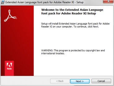 Adobe Reader Dc Font Pack